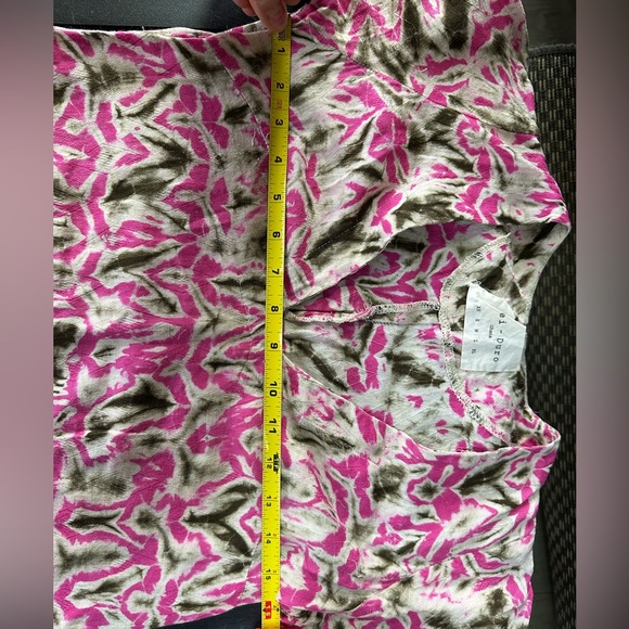 Osei Duro pink linen tunic, size small - Picture 5 of 7